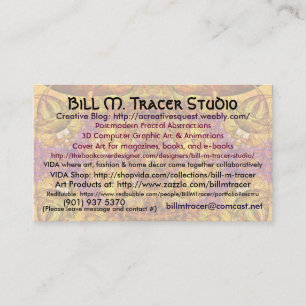 Bill M Tracer Studio Business Cards Final 7
