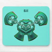 BILL~ Multiple Green ~ BIZARRE Fractal ~