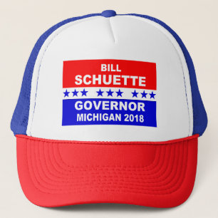Bill Schuette Governor Michigan 2018 Trucker Hat