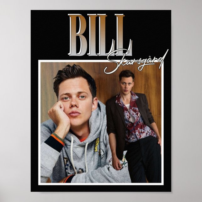 Bill skarsgard poster (Front)