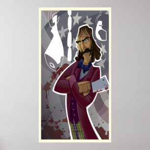 Bill "The Butcher" Cutting Poster
