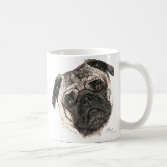 Bill the Pug Mug (Right)