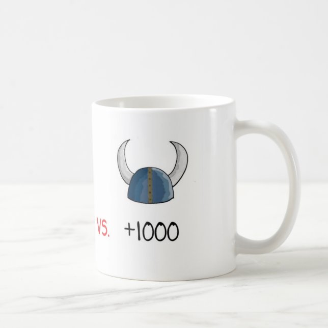 Bill vs. Eric (age version) - mug (Right)