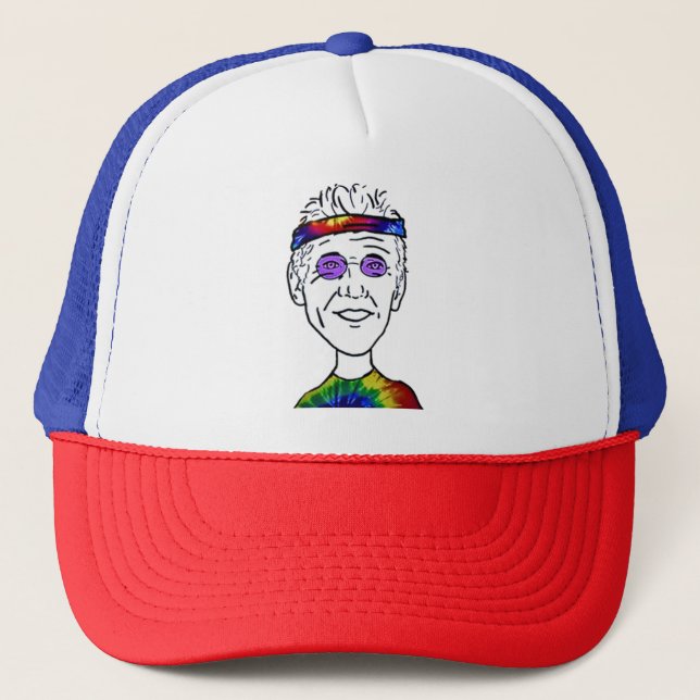 Bill Walton Basketball Guy, Bill Walton 32 Trucker Hat (Front)