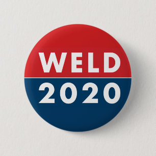 Bill Weld 2020 6 Cm Round Badge
