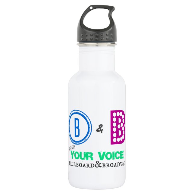 Billboard & Broadway Line 532 Ml Water Bottle (Front)