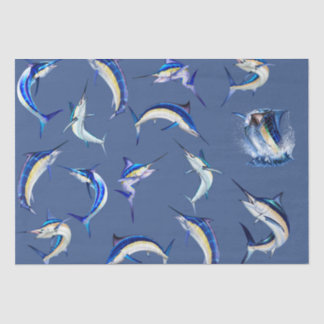 Billfish wrapping paper