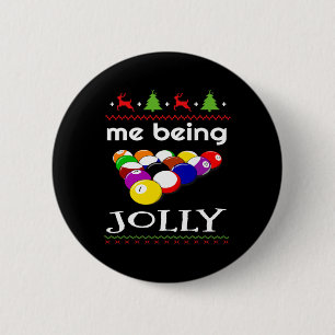 Billiard 8 Ball Pool Player Sarcasm Novelty Humour 6 Cm Round Badge