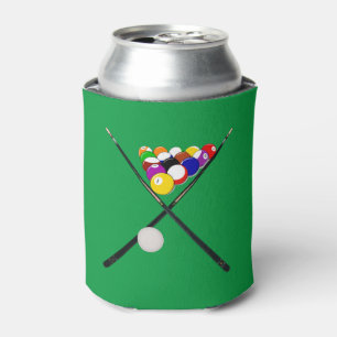 Billiard Balls and Pool Cues Can Cooler