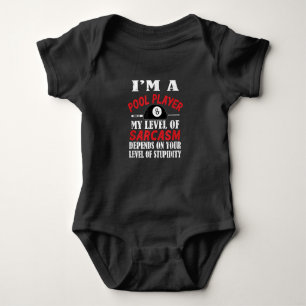 Billiard Gift Billiards Pool Snooker,Sarcasm Funny Baby Bodysuit