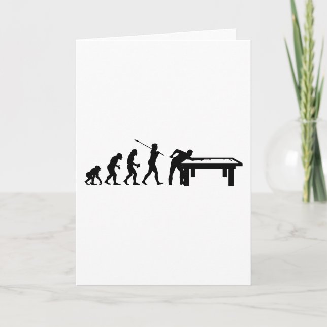 Billiard Player Card (Front)