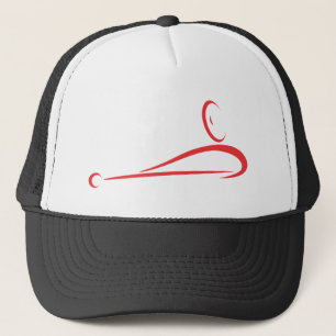 Billiard Player Icon Trucker Hat