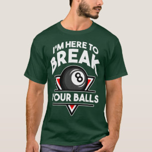 Billiard Pool Billard Snooker Club 14 T-Shirt