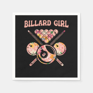 Billiard Pool Player Billard 8-Ball Napkin