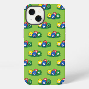 Billiard Pool Snooker Balls Pattern iPhone 13 Case