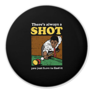 Billiard Snooker Retro Ceramic Knob