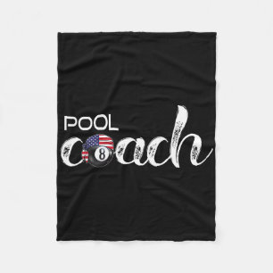Billiard Team 8 Ll Pool Game Player Gear For Pool  Fleece Blanket
