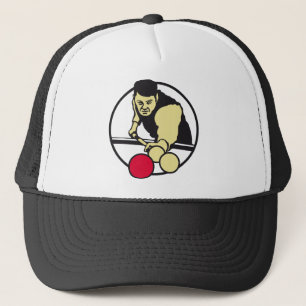 billiard trucker hat