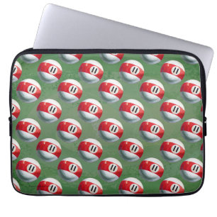 Billiards 11 Ball Pattern Laptop Sleeve
