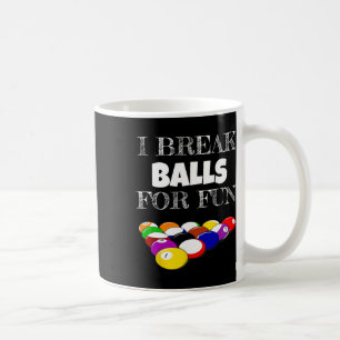 Billiards 8 Ball Pool Player Sarcasm Novelty Humou Coffee Mug