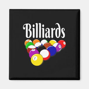 Billiards 8 Ball Pool Player Sarcasm Novelty Humou Magnet