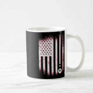 Billiards American Flag Usa Pool Players And Billa Coffee Mug