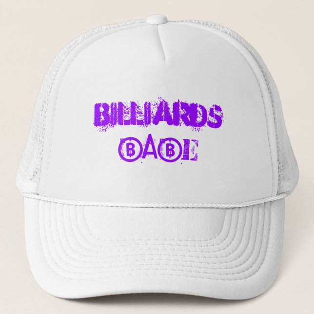 Billiards Babe Hat (Front)