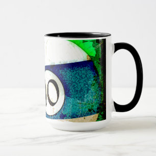 BILLIARDS BALL NUMBER 10 MUG