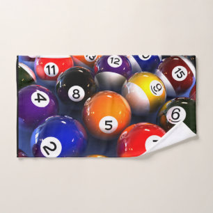 Billiards Bathroom Towel Set