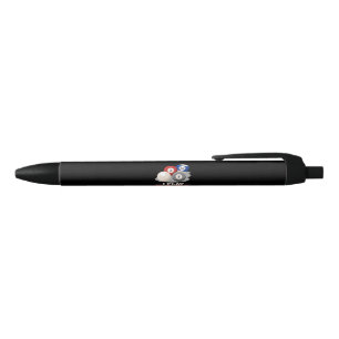 Billiards Black Ink Pen