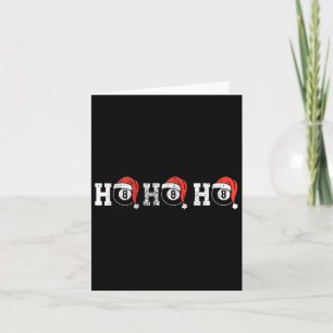 Billiards Christmas Gift Xmas Tee Vintage Card