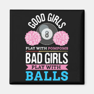 Billiards Cue Sport Game Pool Billiard Player Gift Magnet
