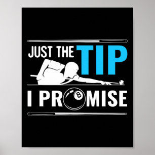 Billiards Cue Sport Game Pool Billiard Player Gift Poster