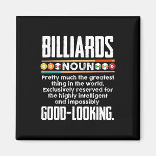 Billiards Definition - Funny Billiard 8 Ball Pool  Magnet