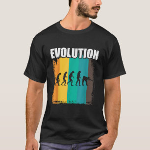 Billiards Evolution billiards table billiards cue T-Shirt