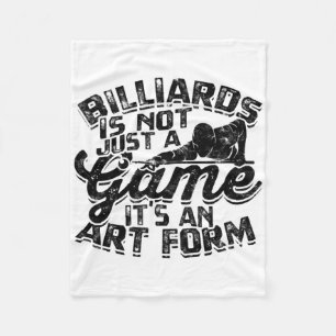 Billiards Is Not Just A Game Fleece Blanket