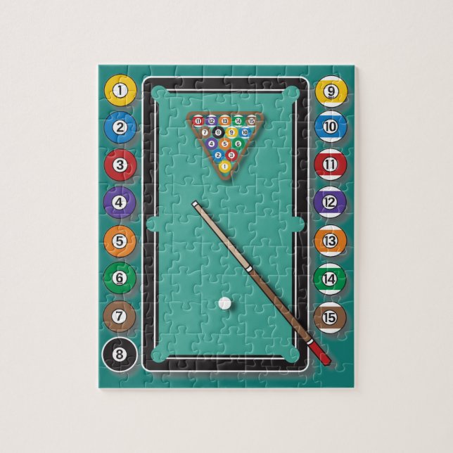 Billiards Jigsaw Puzzle (Vertical)
