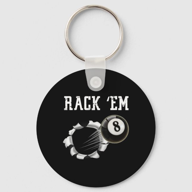 Billiards  key ring (Front)