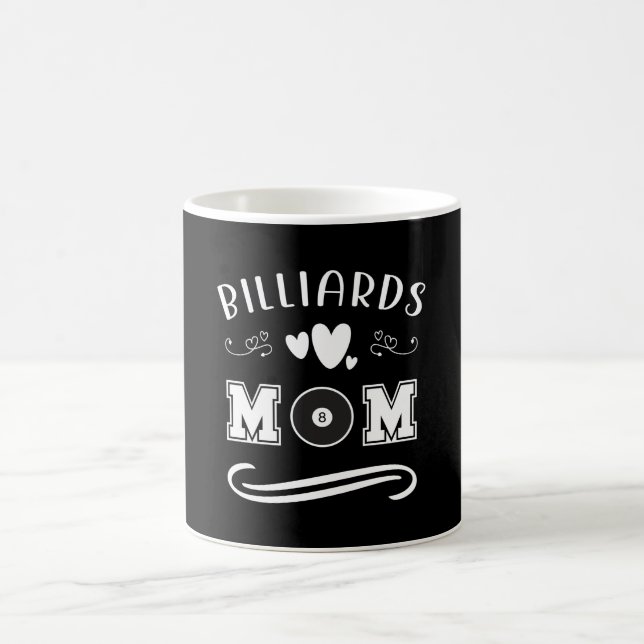 Billiards Mum Coffee Mug (Center)