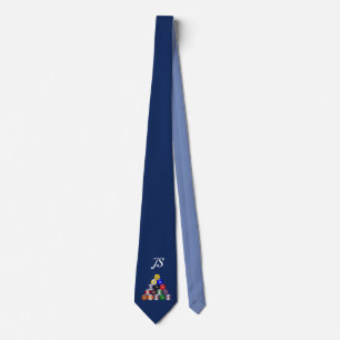 Billiards Neck Tie