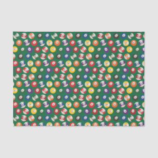 Billiards Pattern Tissue Paper