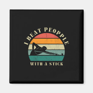 Billiards People Quote Funny Billiards Players Pre Magnet