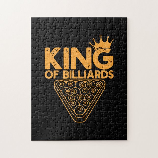 Billiards Player | King Of Billiards Jigsaw Puzzle (Vertical)