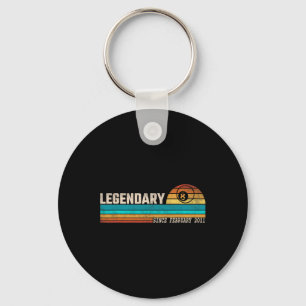 Billiards Player Legend Since February 2011 Birthd Key Ring