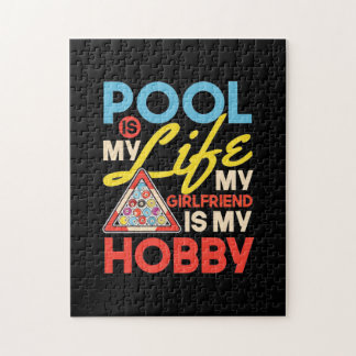 Billiards Player | Pool Billiards Is My Life Jigsaw Puzzle