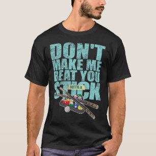 Billiards Player Shoot Pool Snooker Cue T-Shirt