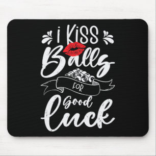 Billiards Pool 8 Ball Snooker Female Billiard Play Mouse Pad