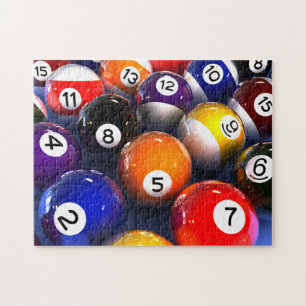 Billiards Pool Balls Photo Puzzle