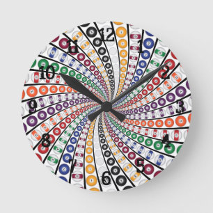 Billiards / Pool Balls: Wall Clock