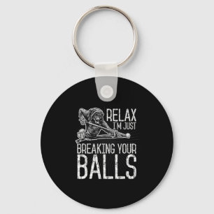Billiards Pool Hall Sport Just Breaking Your Key Ring
